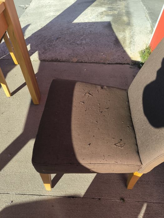 Масивна дъбова маса + 6 стола