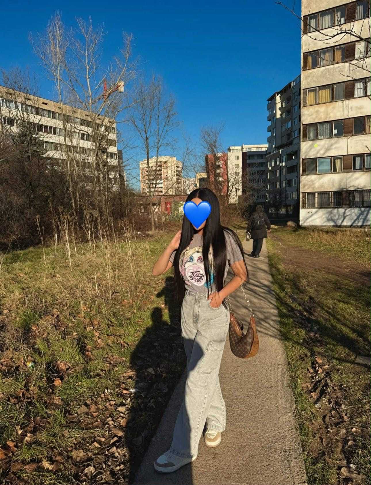100% естествена коса високо качвество 73 см