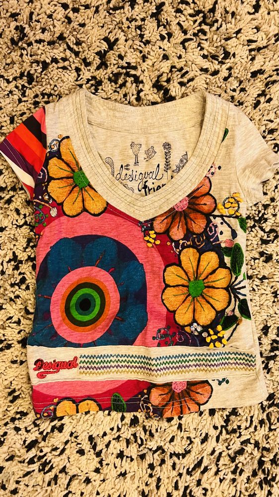 Tricou Desigual 5/6 ani