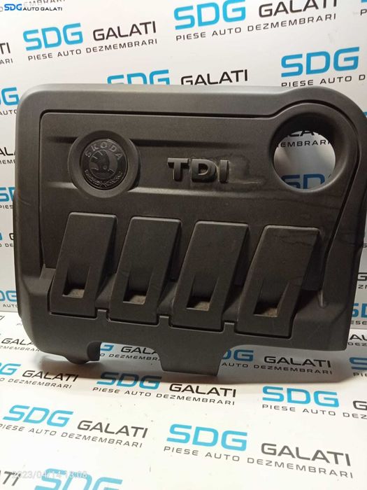 Capac Protectie Antifonare Plastic Motor Skoda Superb 2 2.0 TDI CFFB CFGB CLJA 2008 – 2013 [0704]