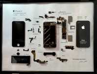 Картина от iPhone в рамка