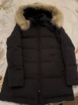 Зимно черно яке ZARA