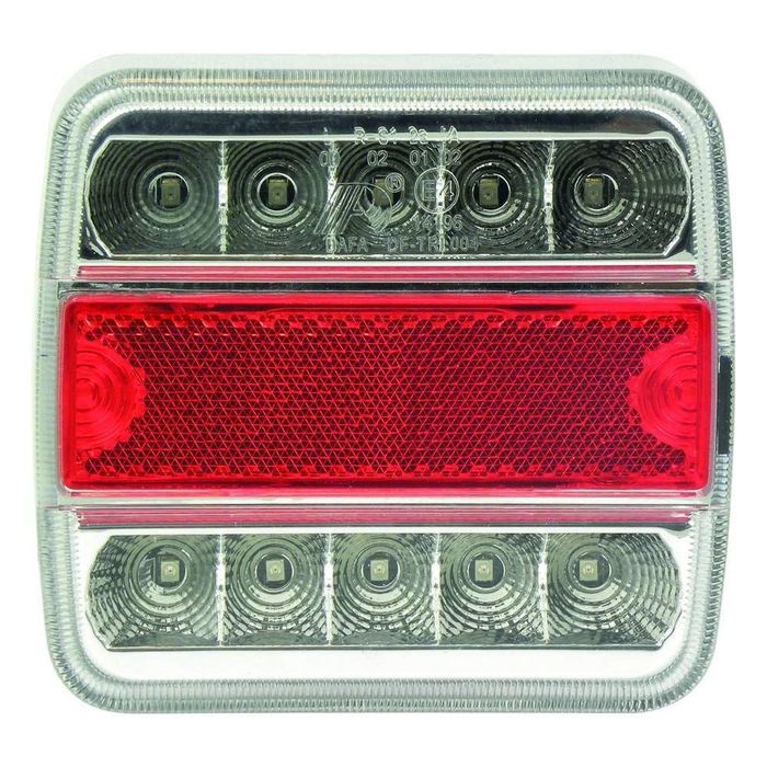 Lampa auto Carpoint pentru remorca cu 10 leduri 12V, 100x100x37mm, 1 buc.