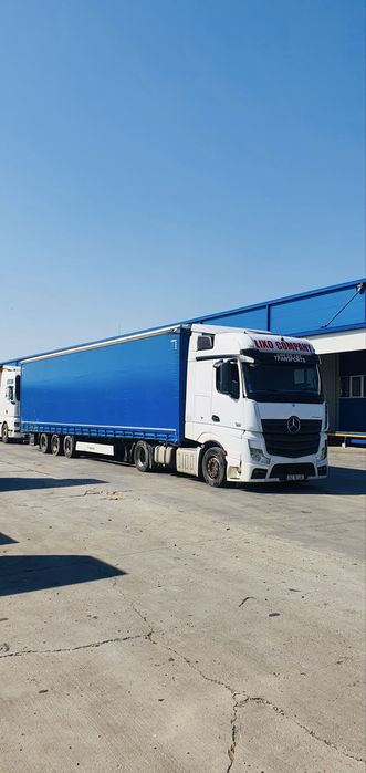 Mercedes actros mp4 + semiremorca krone