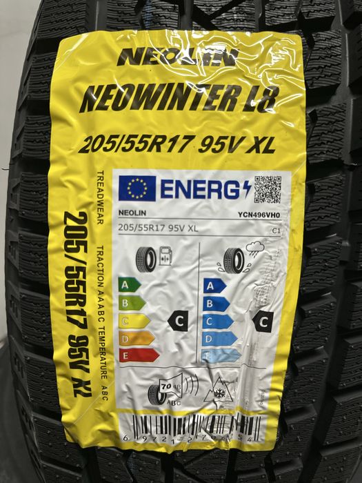 Нови зимни гуми NEOLIN L8 205/55R17 95V XL НОВ DOT БОРД 2055517