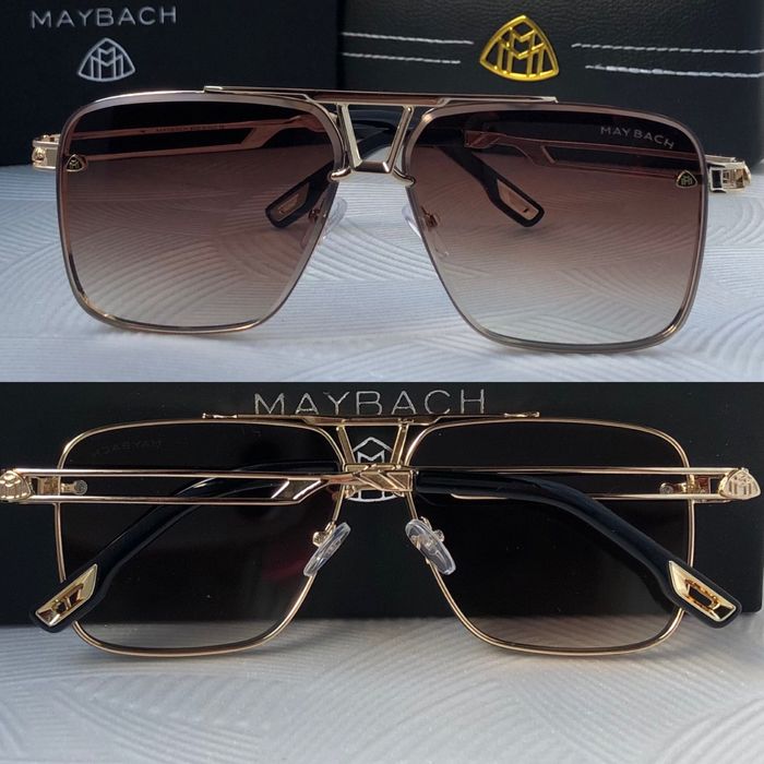 Мъжки слънчеви очила правоъгълни 4 цвята Maybach