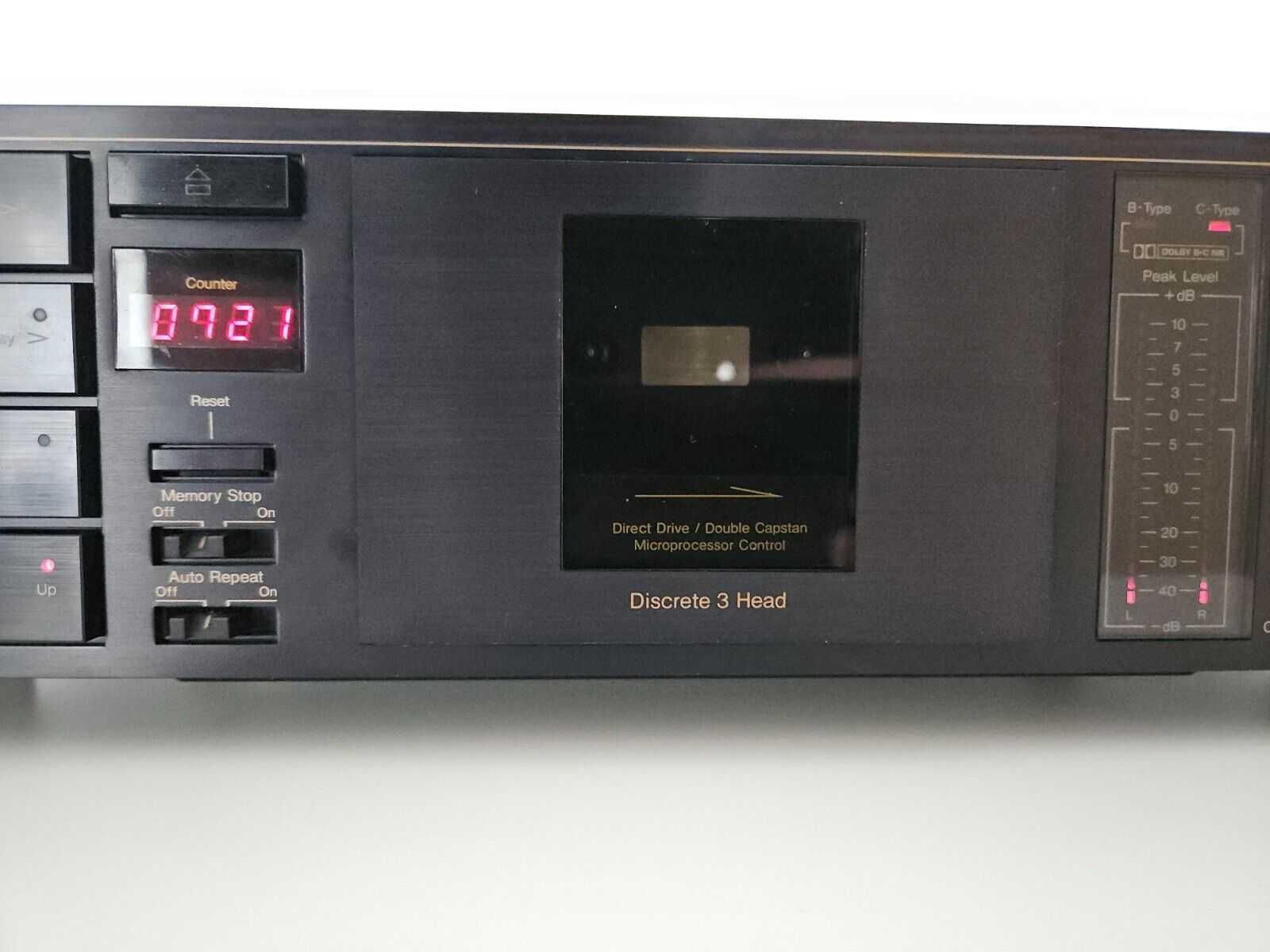 Nakamichi BX 300 Cassette Deck - total restaurat - TOP