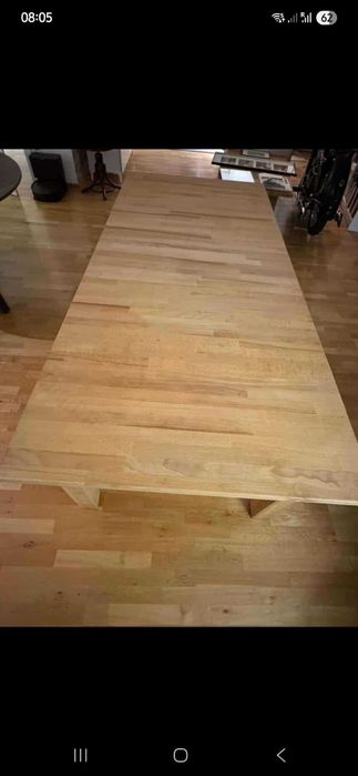 Masa Din Lemn Masiv Extensibila 160x90 la 200
