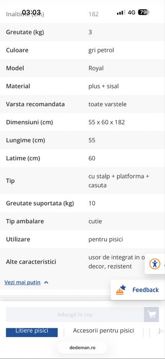 Ansambu pentru pisici