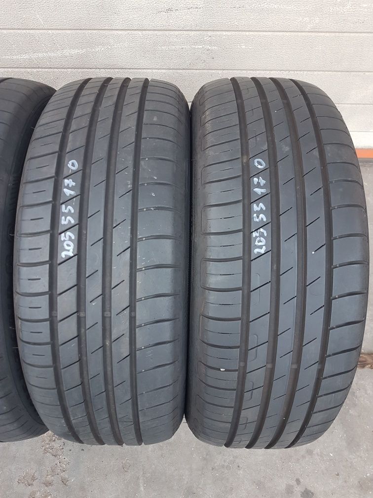 Летни гуми 4 броя GOODYEAR Eficient Grip 205 55 R17 дот 0917