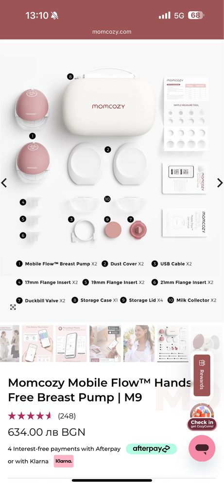 Momcozy Mobile Flow M9