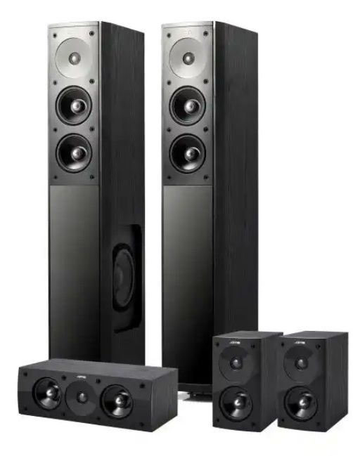 JAMO S-606+Receiver Onkyo