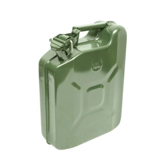 Canistra combustibil din metal 10 litri, canistra benzina si motorina