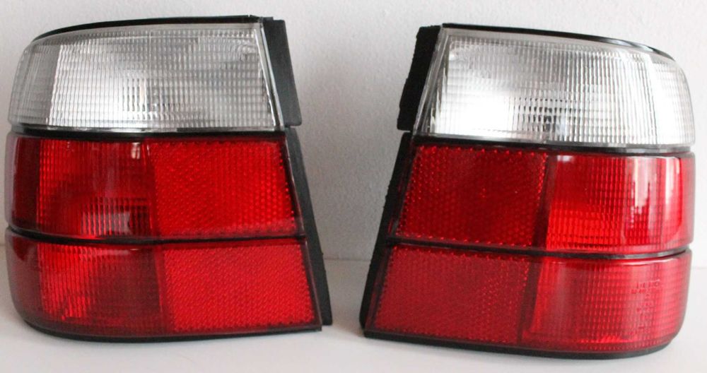 Стопове БМВ Е34 Фейслифт Бял мигач ДЕПО BMW E34 Седан 88-95 Комплект