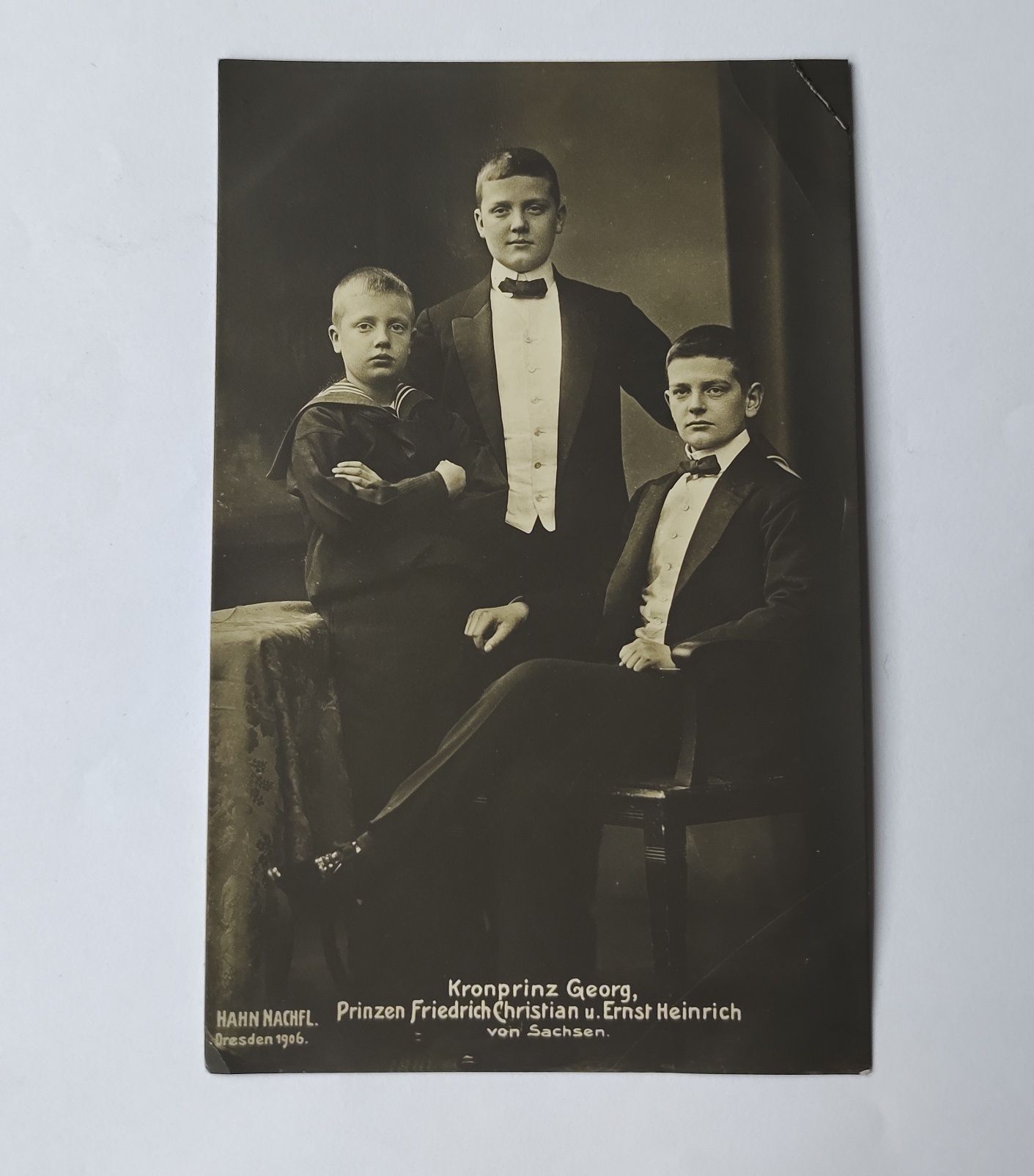 Carte postala fotografie veche de colectie Germania 1906 Casa Regala