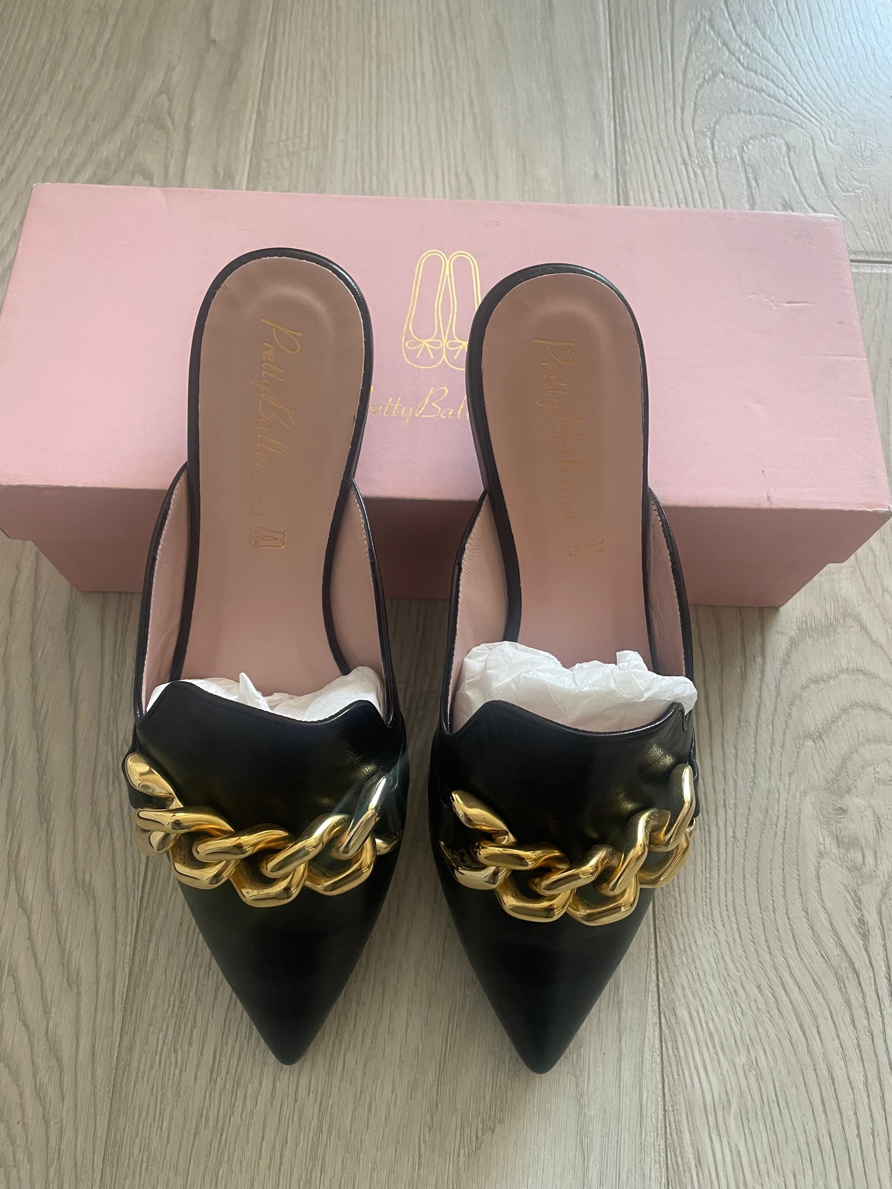 Pretty Ballerinas Дамски  кожени обувки, чисто нови, p39