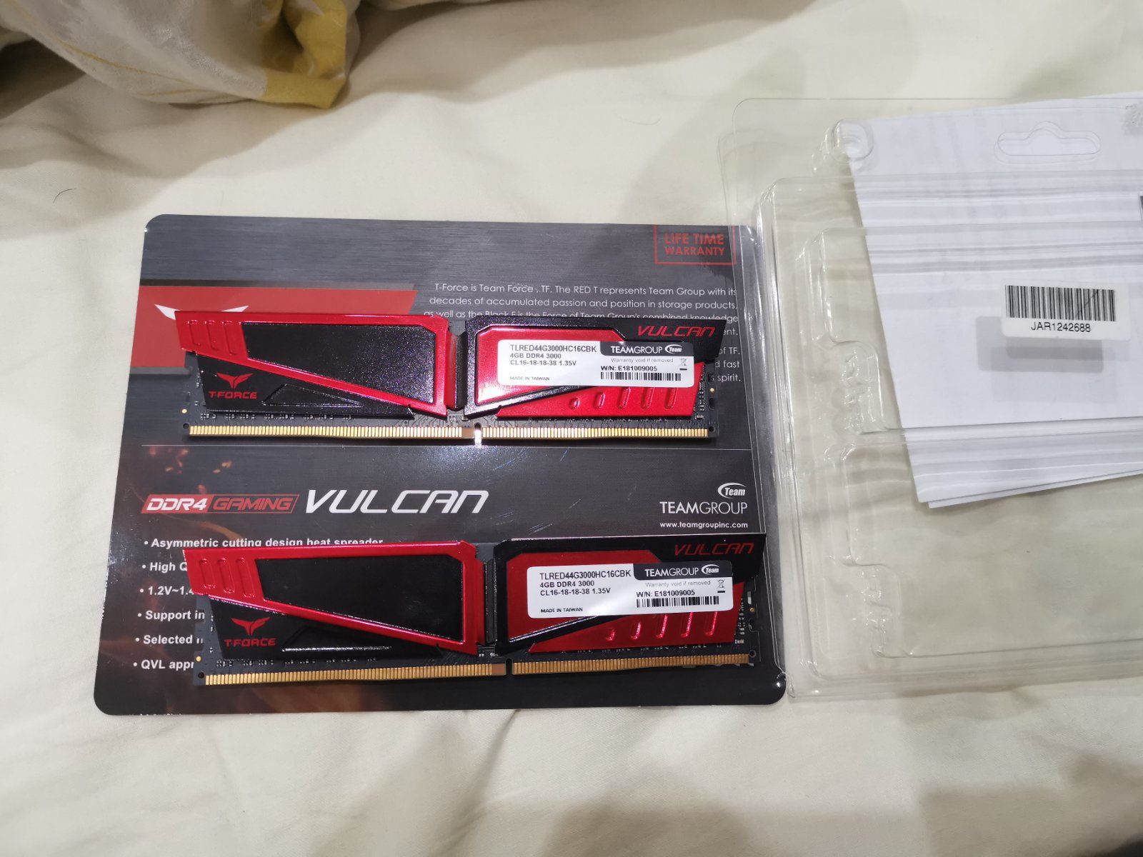 RAM памет 2 х 4GB