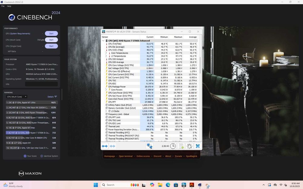PC Gaming Ryzen 7 5700X RTX 3080 32GB RAM