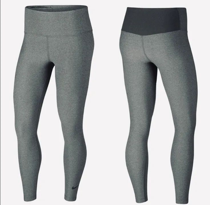 Клин Nike Womens Sculpt Hyper Training Tights Pants Grey