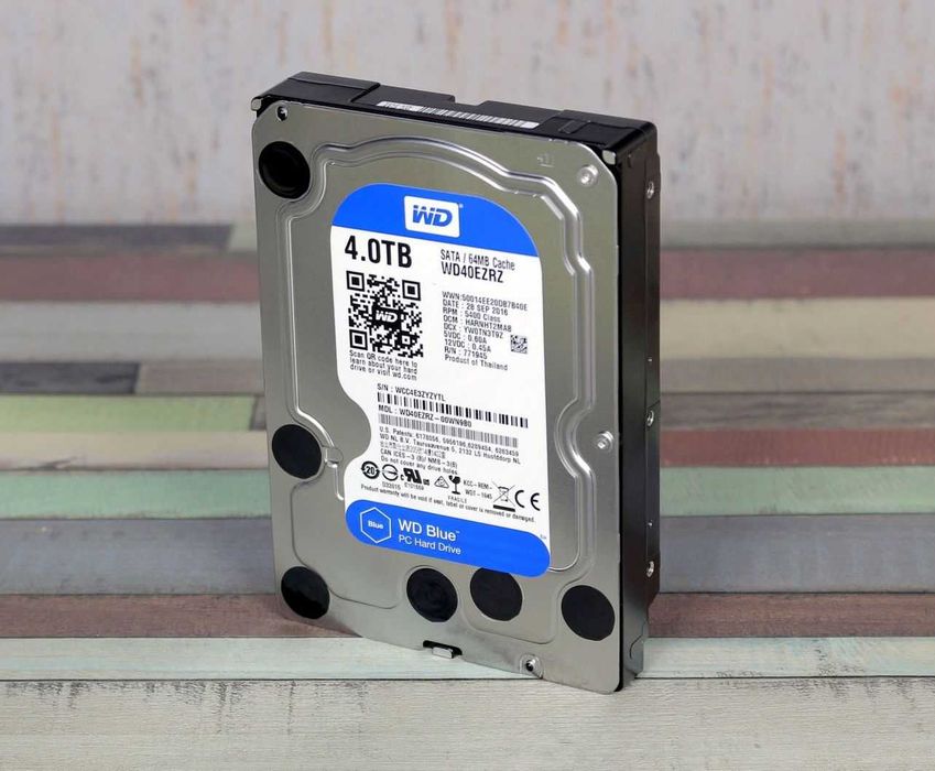 Жесткий диск 4000 Gb Western Digital (WD40EZRZ), 64Mb, SATA III