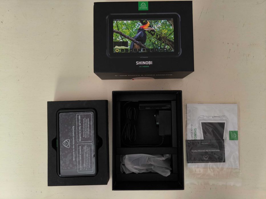 Shinobi atomos 4k hdmi 5.2”