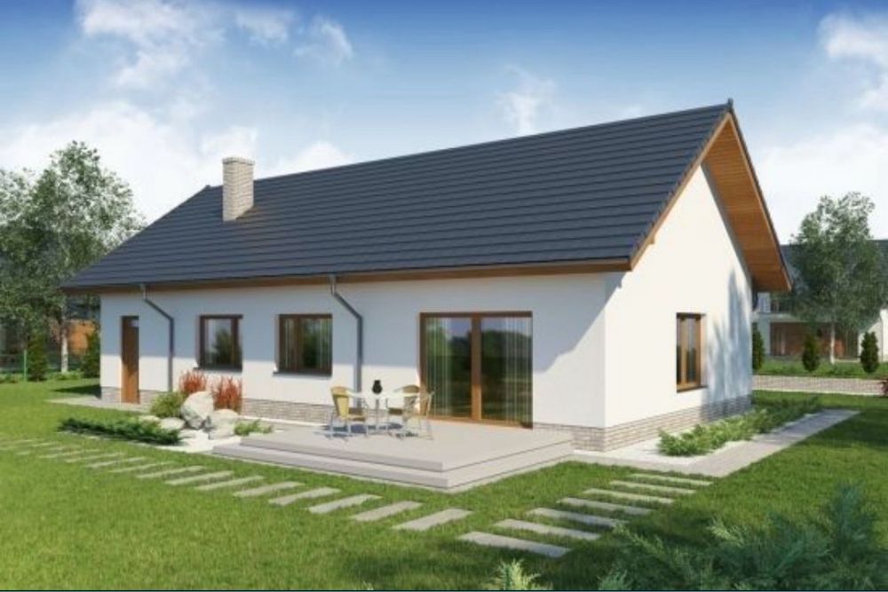 Case pe structura metalica