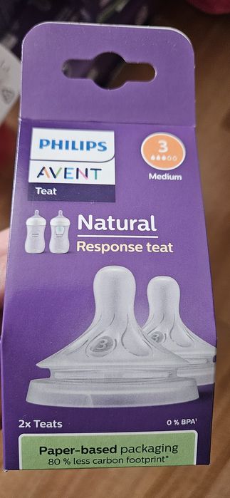 Set 2 biberoane si tetine Philips Avent
