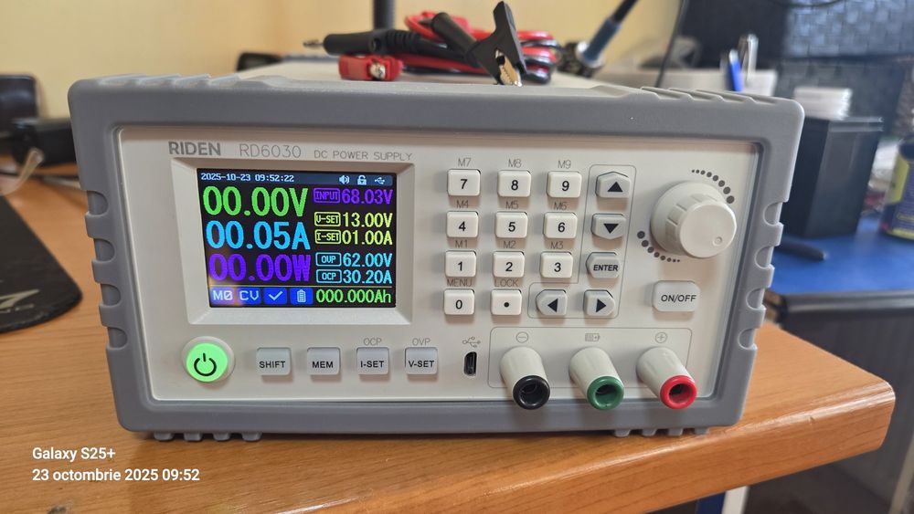 DC power supply, sursa laborator variabila  0-60v, 30A