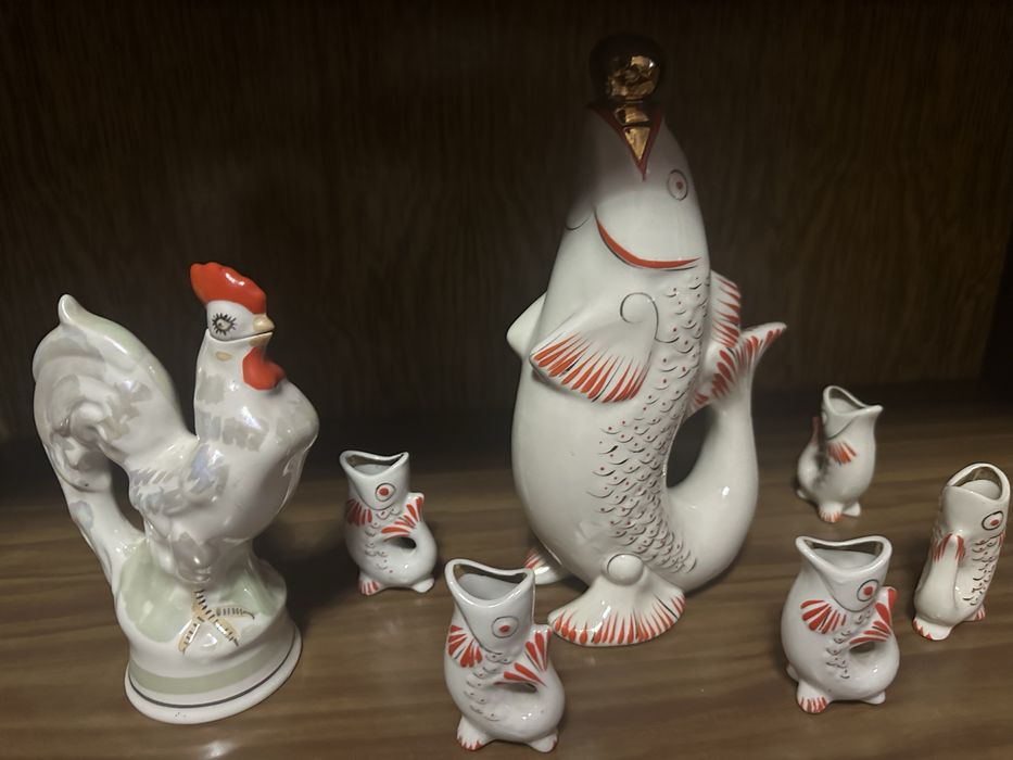 Продам сервиз рыбки