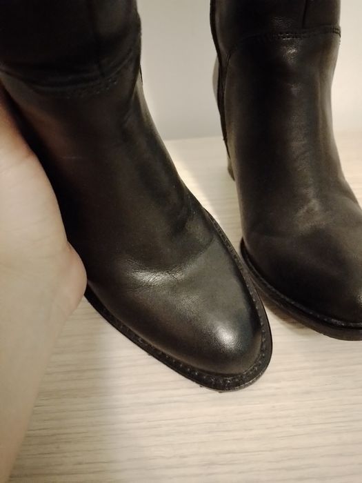 Cizme piele superbe, Bata, marimea 38