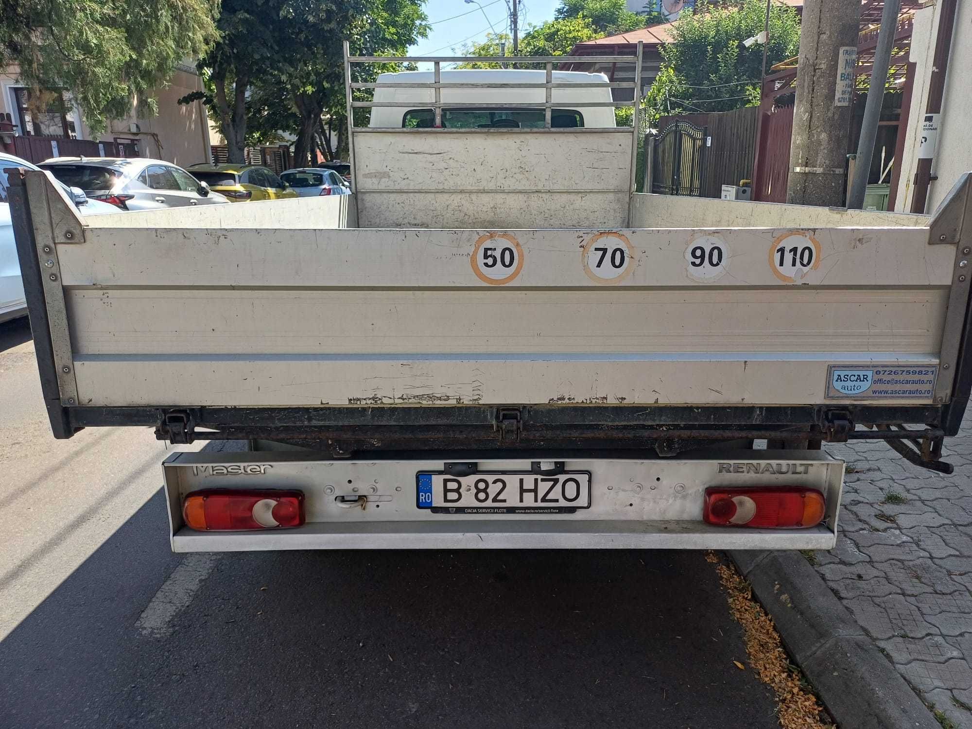 Renault Master 2016 2+1 locuri bena basculabila