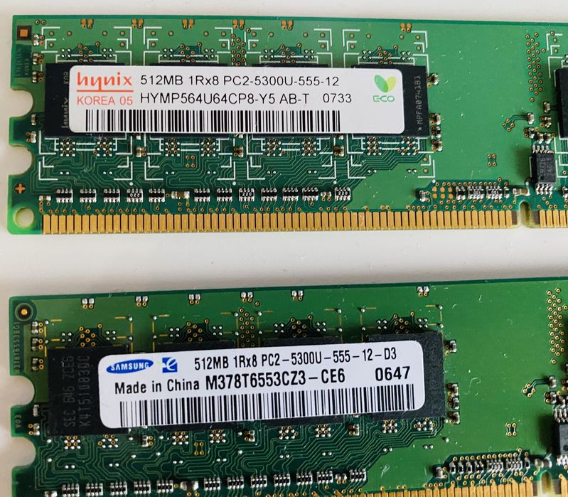 DDR 2 - 3x512MB - 533MHz - 25 лв