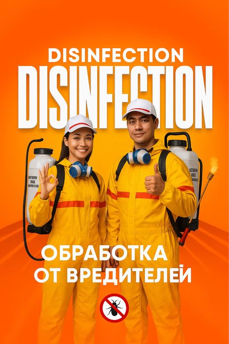 Дезинфекция таракан клоп насекомые плесень кандала блохи мышь крыса ос