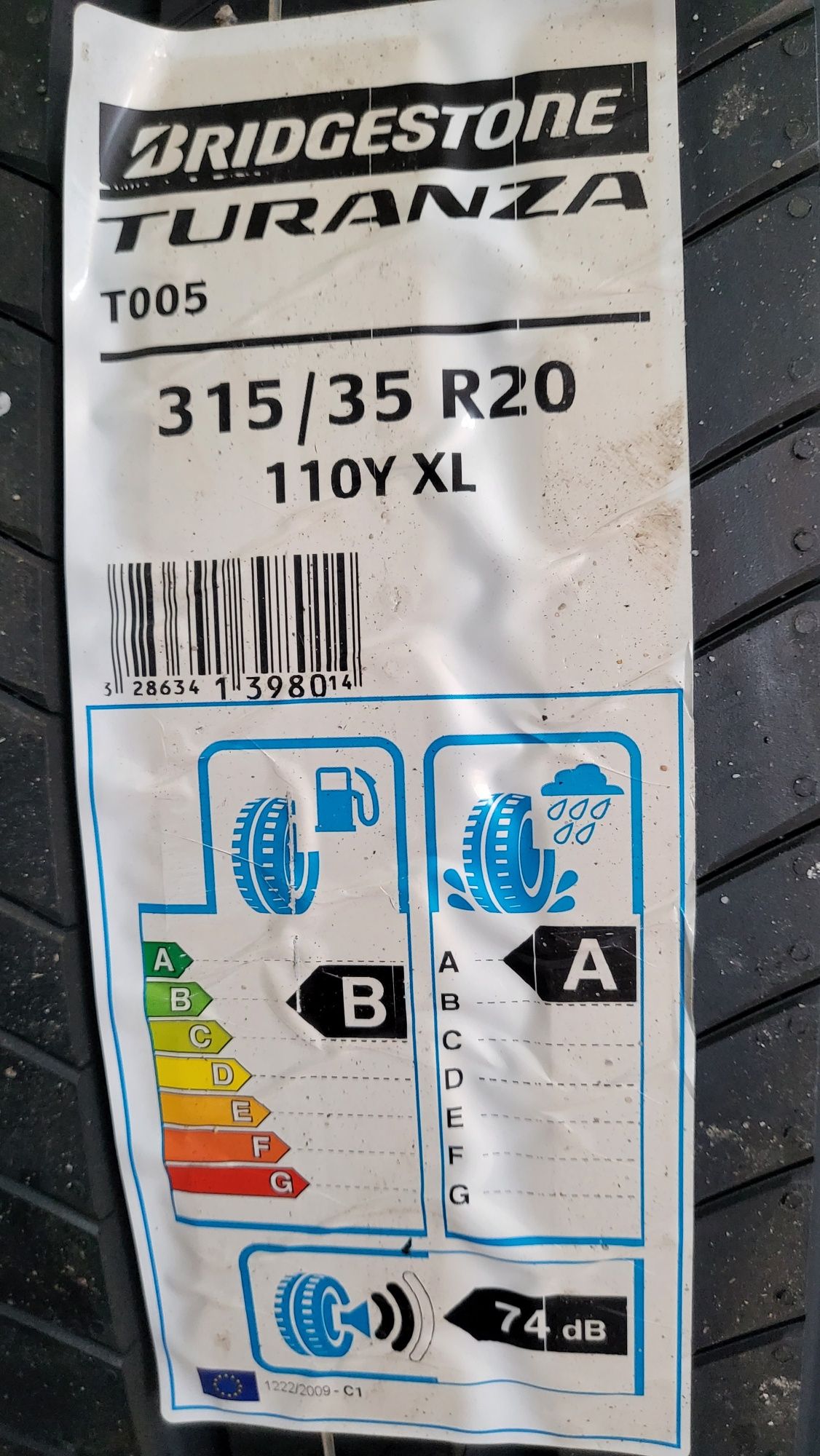 Anvelope turism vara noi Bridgestone 315 35 20