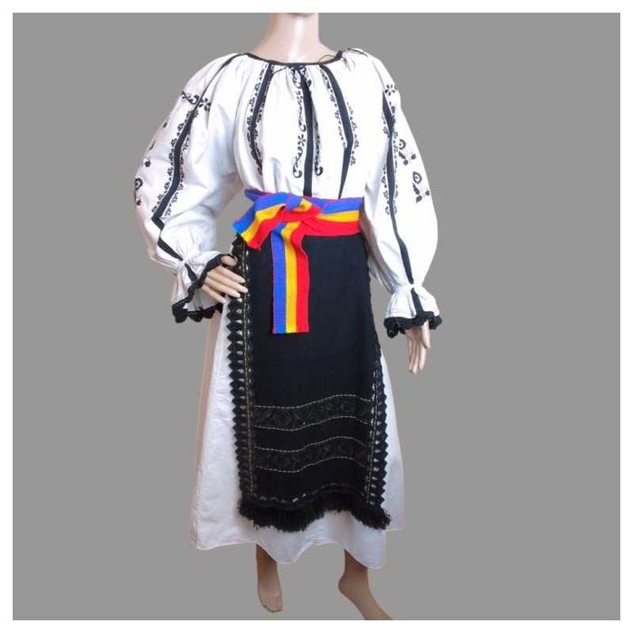 Costum popular vechi autentic, port popular din Sibiu M-L