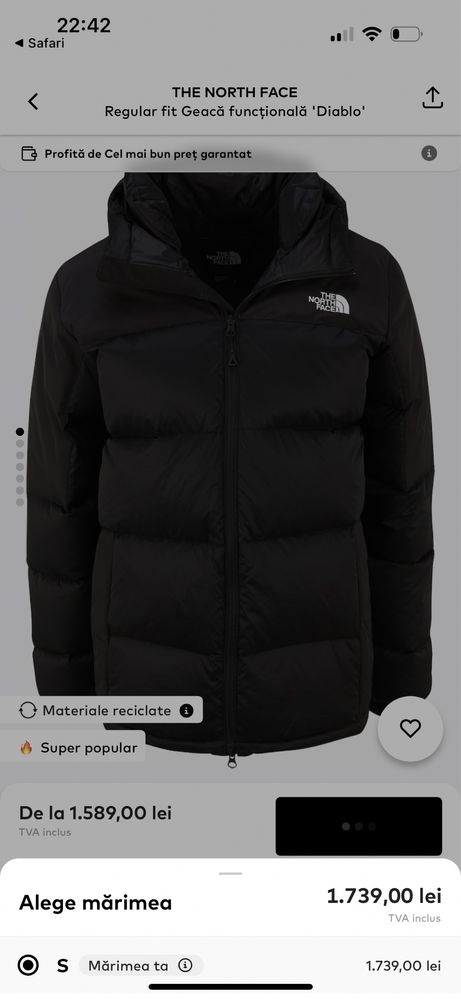 Geaca The North Face NOUA