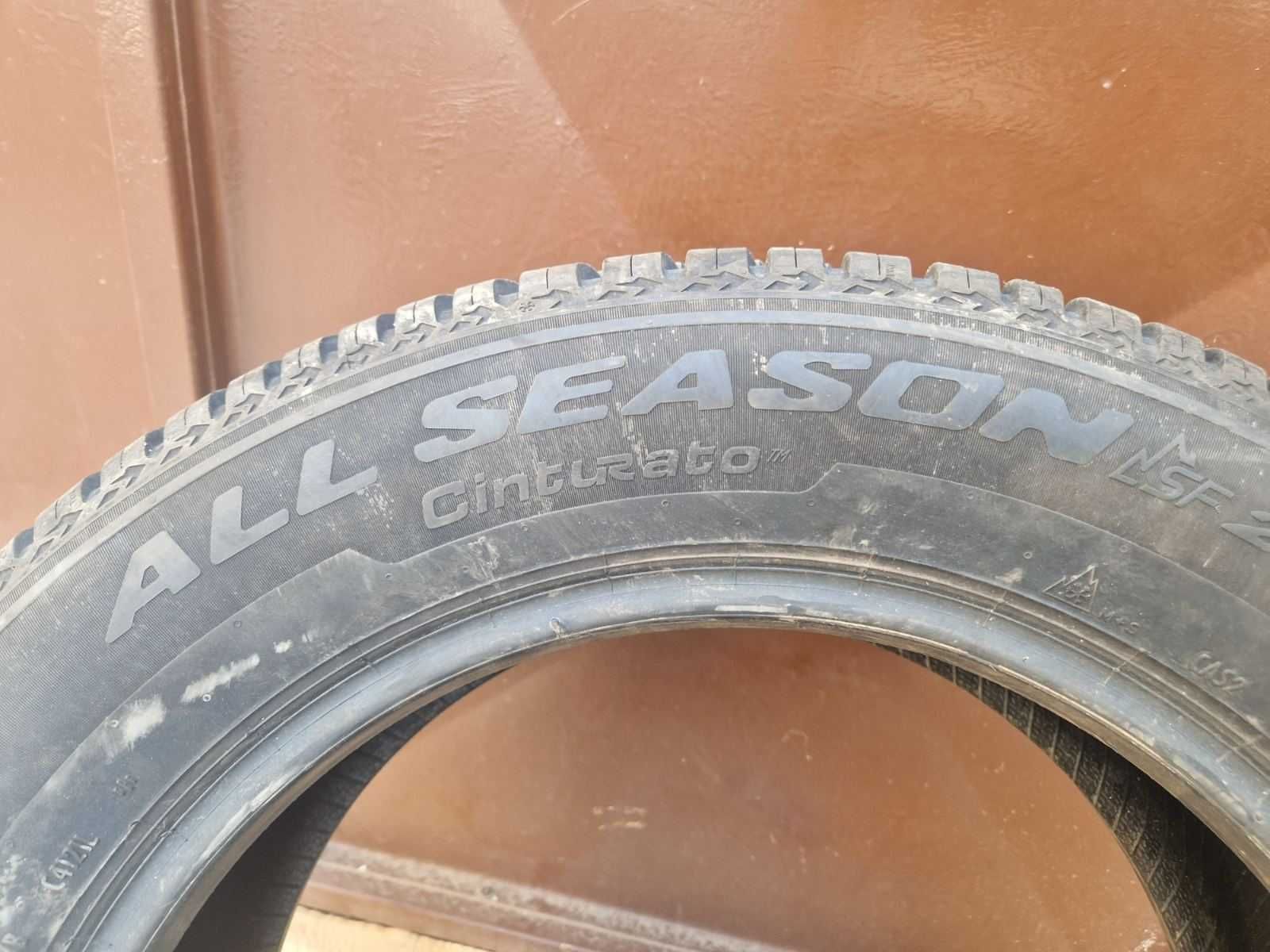 2 Pirelli R17 225/60
всесезонни гуми
DOT4721