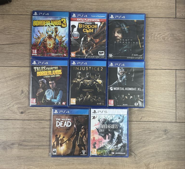Продаю игры на PS4 / PS5 / PlayStation 4 / PlayStation 5