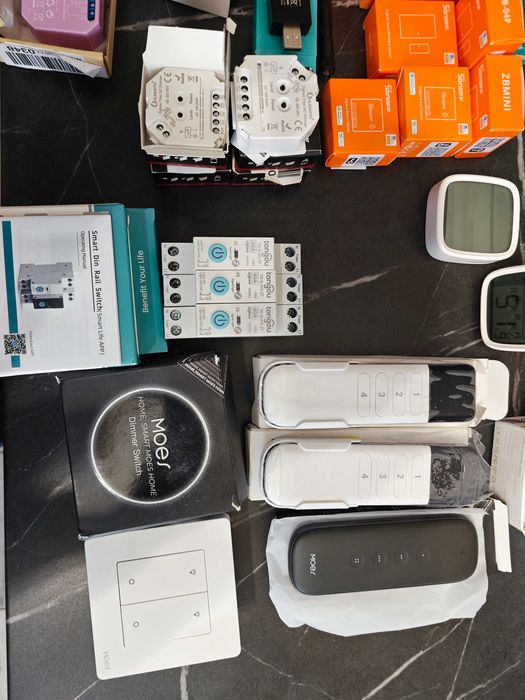 Zigbee,senzori usa,temperatura,pir,întrerupător,priza