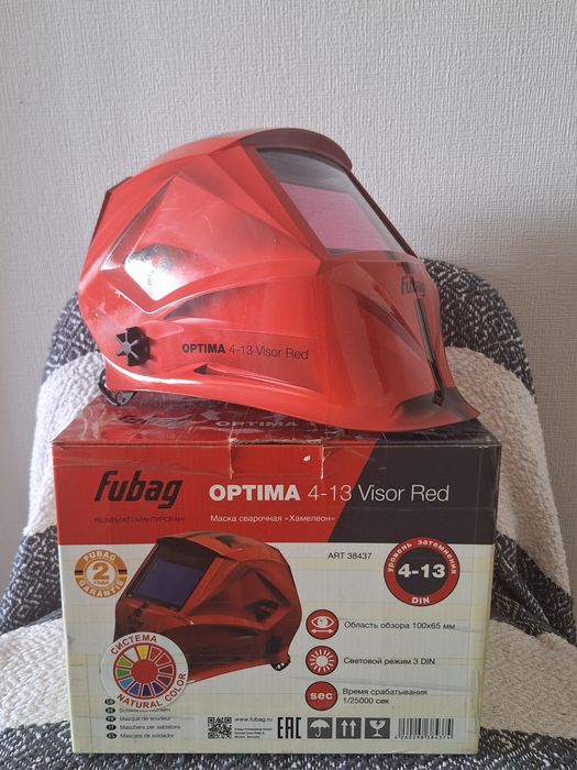 Сварочная маска, новая, пользовались один раз