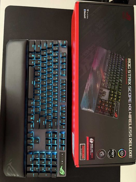 Tastatura Gaming Wireless ASUS ROG STRIX SCOPE NX DELUXE PBT Mecanica