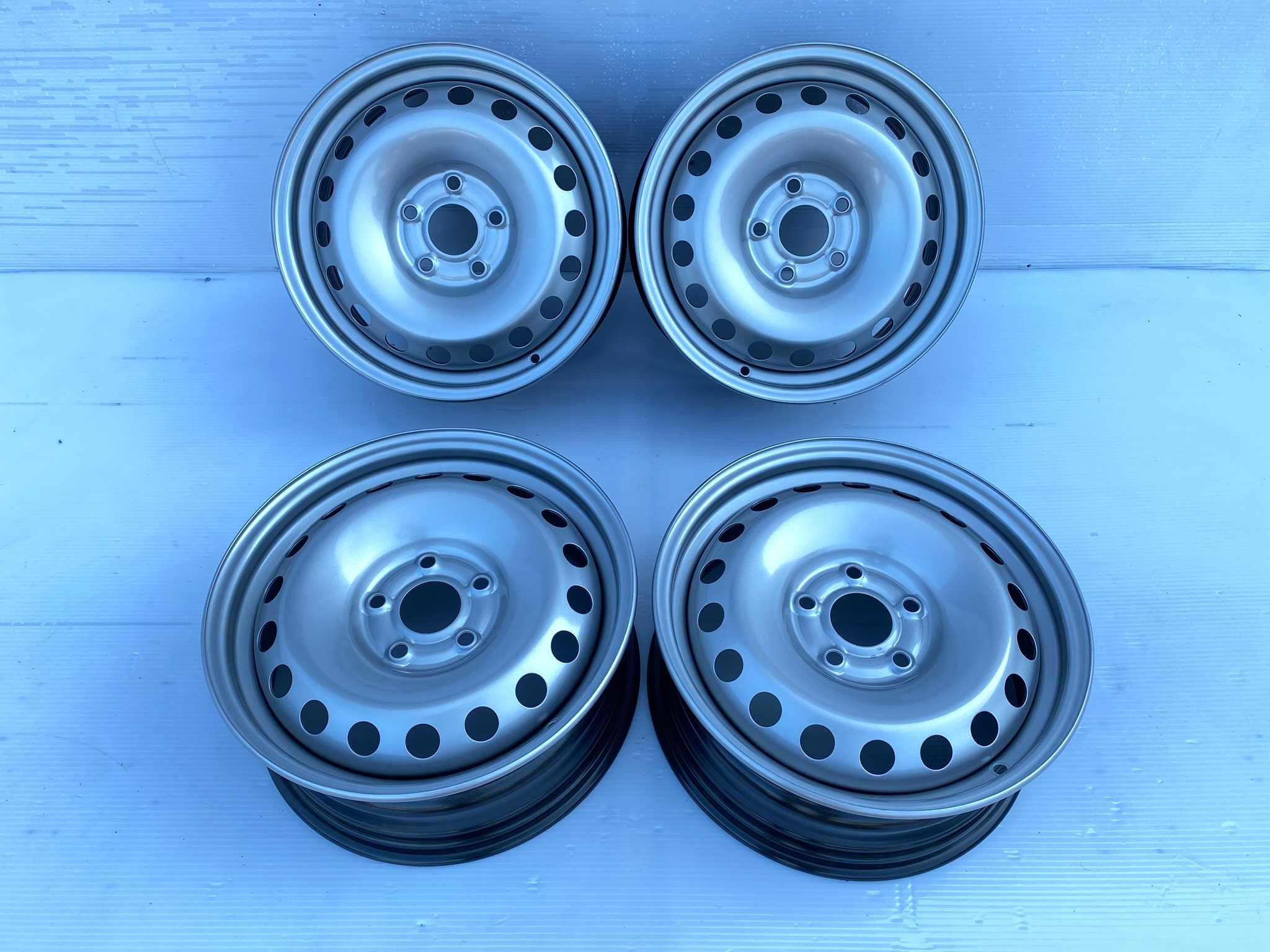 Jante noi metalice R15 Renault Kangoo Mercedes Citan originale 5x108