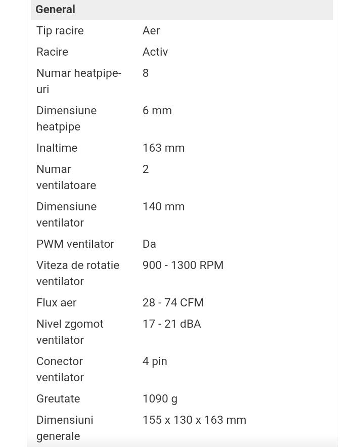 Cooler CPU Thermalright Silver Arrow IB E 2 x 140mm