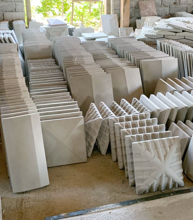 Capace gard din beton