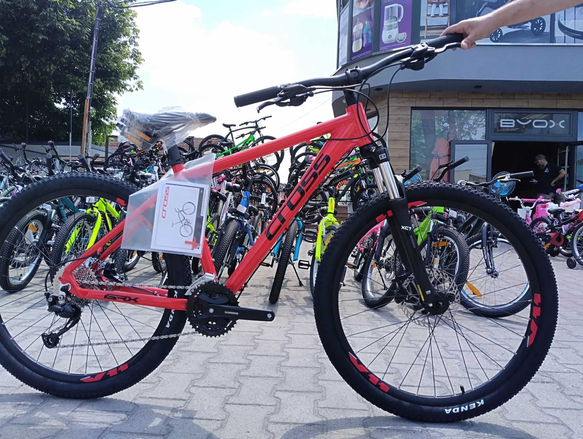 CROSS Велосипед 27.5" GRX 8 HDB M червен