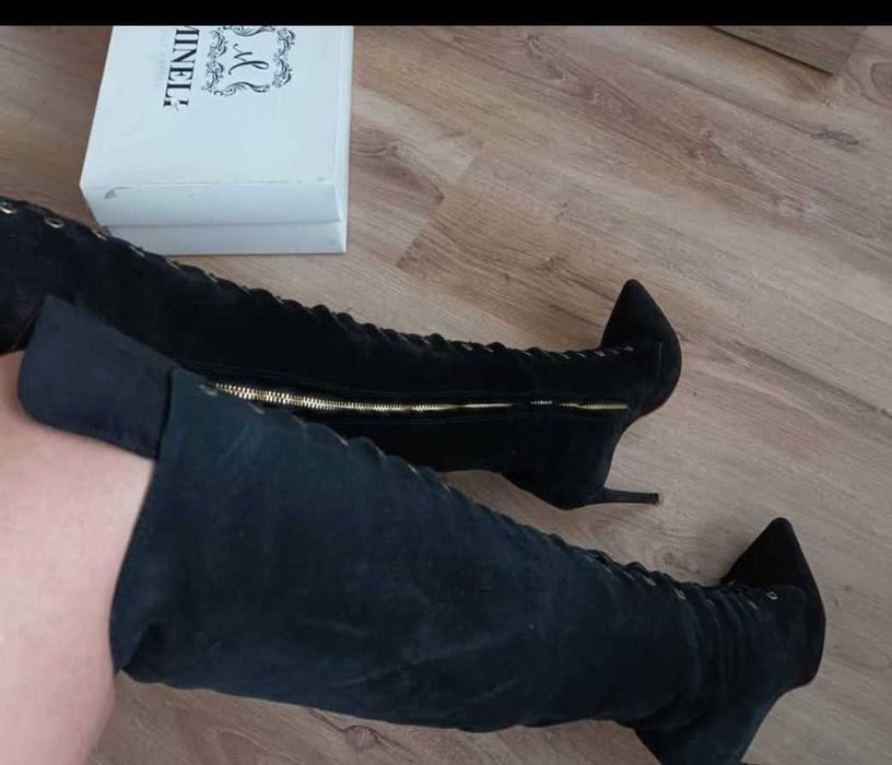 Cizme din piele naturala