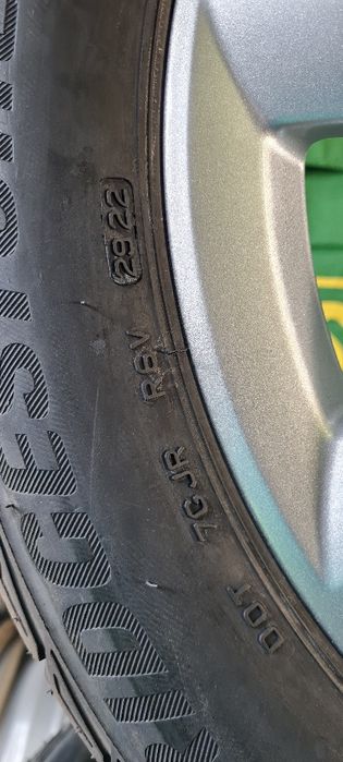 Set roti complete Mercedes Benz C Class 225 55 R 17 Bridgestone