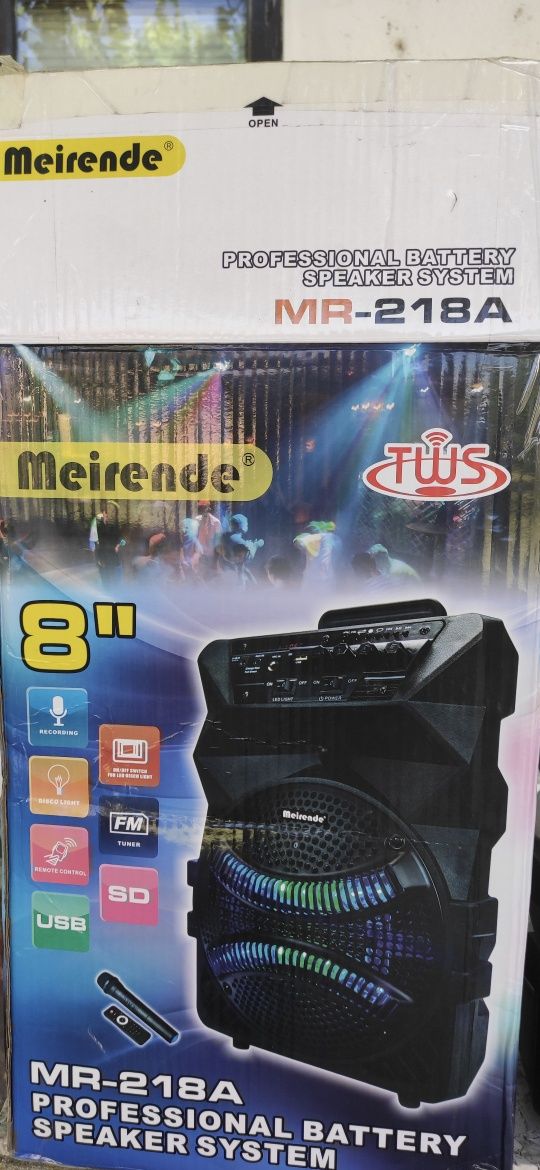 Кареоке Bluetooth тонколона с микрофон