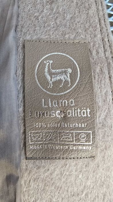 Дамско палто лама и мерино  размер Л-ХЛ