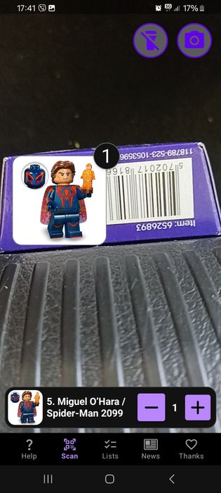 Lego Spider-Man: Across the Spider-Verse фигурки